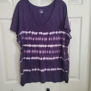 Lane Bryant t-shirt purple size 22/24
